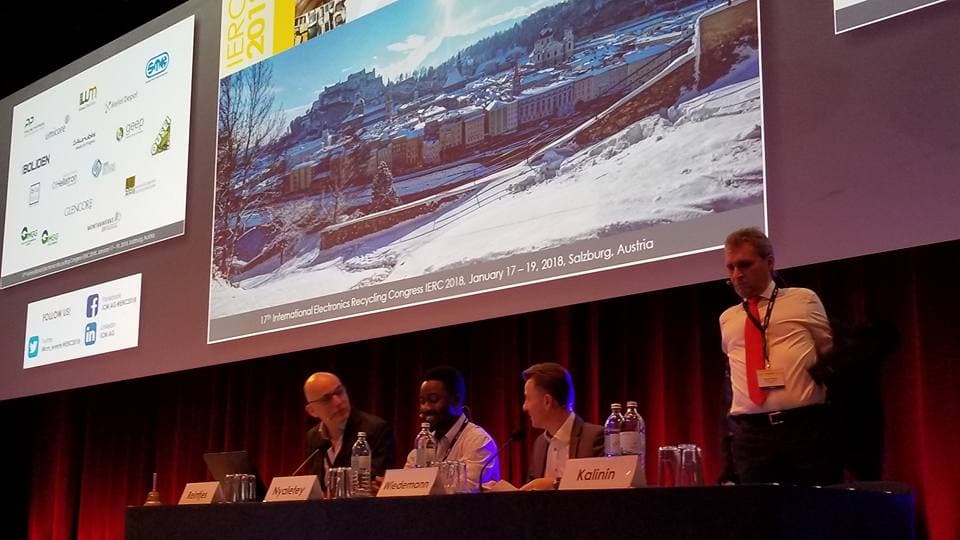 Emmanuel Nyaletey on the IERC 2018 panel